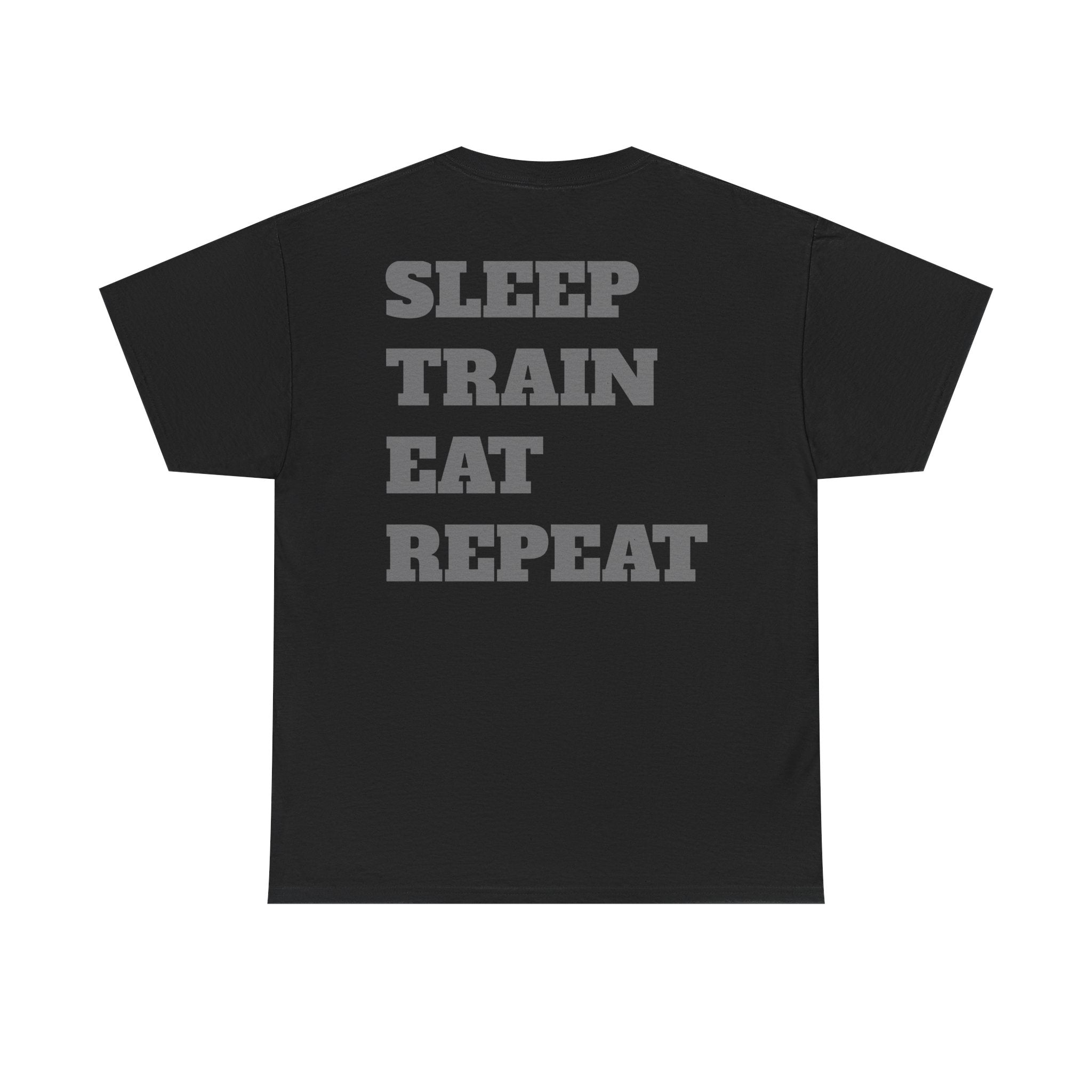 SLEEP TRAIN EAT REPEAT - Heavy Cotton Tee